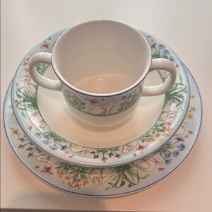 Tiffany & Co. 3-Piece Children’s Fine Bone China Dinnerware Set